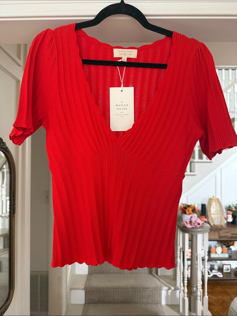 NWT Sezane Cloe Jumper